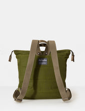 Load image into Gallery viewer, Ally Capellino Frances Waxy Backpack - Green
