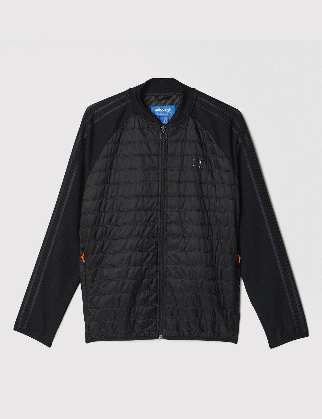adidas OCT Quilted Fleece Jacket - Black