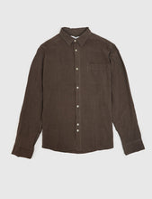 Load image into Gallery viewer, Bellfield Caspar Linen Shirt - Khaki
