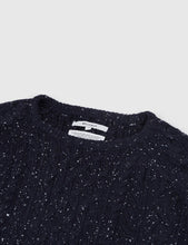 Load image into Gallery viewer, Bellfield Cheveley Cable Knit Jumper - Navy

