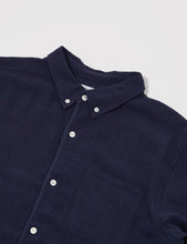 Load image into Gallery viewer, Bellfield Connaught Long Sleeve Shirt - Dark Blue
