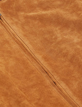 Load image into Gallery viewer, Bellfield Plato Suede Bomber Jacket - Tan
