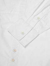 Load image into Gallery viewer, Bellfield Principle Longline Grandad Shirt - White
