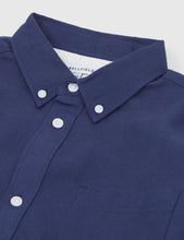 Load image into Gallery viewer, Bellfield Wester Textured Shirt - Navy Blue
