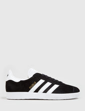 Load image into Gallery viewer, adidas Gazelle BB5476 (Suede) - Black/White/Gold
