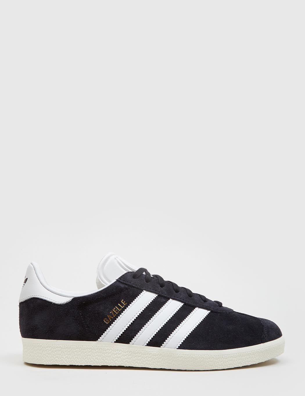 adidas Gazelle BB5491 (Vintage Suede) - Black/White/Gold