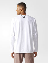 Load image into Gallery viewer, adidas XBYO Long Sleeve T-Shirt - White
