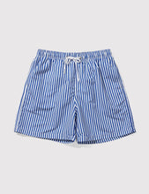 Load image into Gallery viewer, Boardies Deck Stripes Swim Shorts (Mid-Length) - Navy/White
