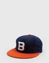 Load image into Gallery viewer, Ebbets Field Flannels Brooklyn Bushwick 6-Panel Cap - Navy
