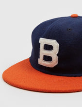 Load image into Gallery viewer, Ebbets Field Flannels Brooklyn Bushwick 6-Panel Cap - Navy
