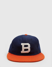 Load image into Gallery viewer, Ebbets Field Flannels Brooklyn Bushwick 6-Panel Cap - Navy
