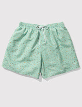 Load image into Gallery viewer, Boardies x Kestin Hare Drawstring Swim Shorts (Mid-Length) - Mint Green
