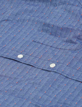Load image into Gallery viewer, Portuguese Flannel Cafe Button Down Shirt - Blue
