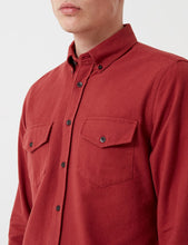 Load image into Gallery viewer, Portuguese Flannel Campo Shirt - Red
