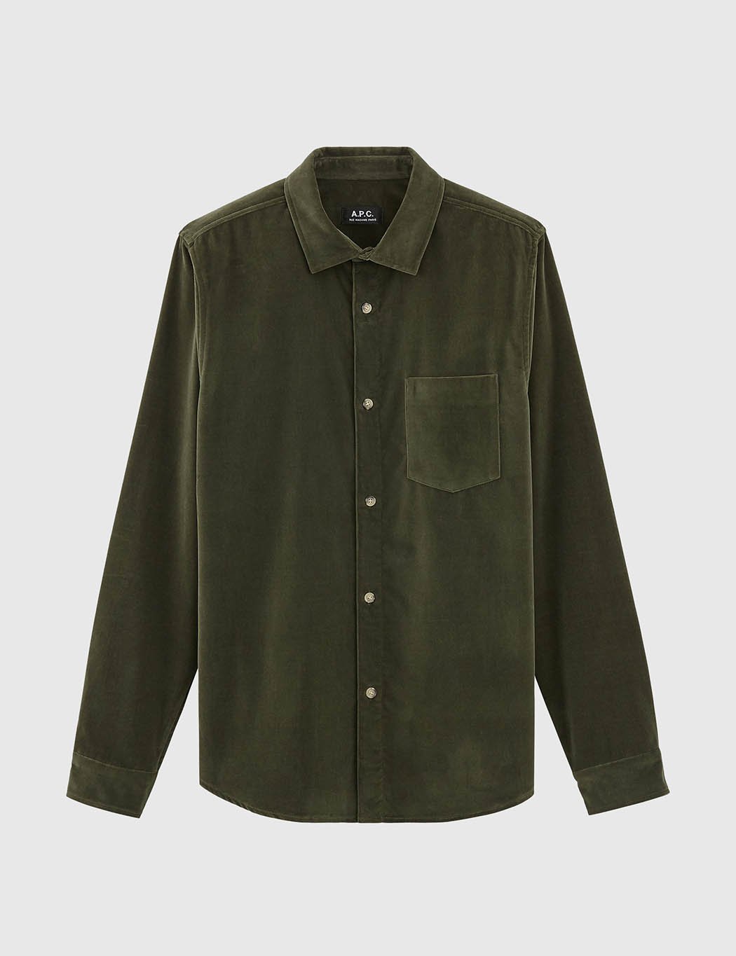 A.P.C. John Overshirt - Military Khaki
