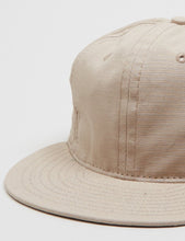 Load image into Gallery viewer, Ebbets Field Flannels Rip-Stop 6 Panel Cap - Tan
