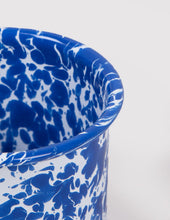 Load image into Gallery viewer, Splatterware Enamel Splatterware Mug - Blue Marble
