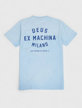 Load image into Gallery viewer, Deus Ex Machina Sunbleached Milan T-Shirt - Sky Blue
