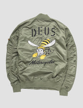 Load image into Gallery viewer, Deus Ex Machina MA1 Flight Jacket - Green
