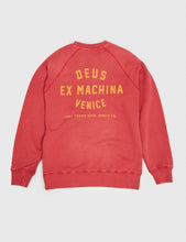 Load image into Gallery viewer, Deus Ex Machina Sunbleached Venice Sweatshirt - Rich Red
