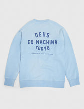 Load image into Gallery viewer, Deus Ex Machina Sunbleached Tokyo Sweatshirt - Sky Blue
