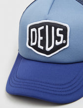 Load image into Gallery viewer, Deus Ex Machina Baylands Trucker Cap - Blue
