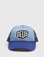 Load image into Gallery viewer, Deus Ex Machina Baylands Trucker Cap - Blue
