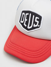 Load image into Gallery viewer, Deus Ex Machina Baylands Trucker Cap - Red
