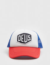 Load image into Gallery viewer, Deus Ex Machina Baylands Trucker Cap - Red
