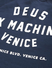Load image into Gallery viewer, Deus Ex Machina Address Venice LA Sweatshirt - Navy
