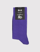 Load image into Gallery viewer, Democratique Solid Socks - Deep Purple
