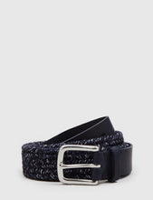 Load image into Gallery viewer, Folk Melange Belt - Navy Mix
