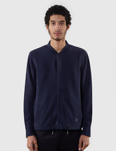 Load image into Gallery viewer, Folk Jersey Bomber - Navy Blue
