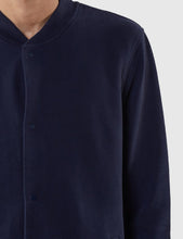 Load image into Gallery viewer, Folk Jersey Bomber - Navy Blue
