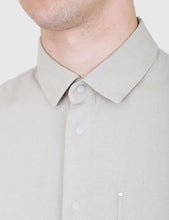 Load image into Gallery viewer, Folk Flannel Pop Stud Shirt - Sand Beige
