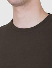 Load image into Gallery viewer, Folk Contrast Sleeve T-Shirt - Military Green
