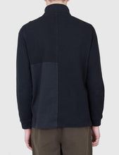 Load image into Gallery viewer, Folk Combination Funnel Neck Sweatshirt - Black
