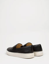 Load image into Gallery viewer, Hudson Hannuk II Leather Slip-On Shoes - Black
