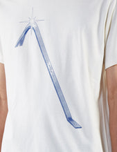 Load image into Gallery viewer, Bleu De Paname Pied De Biche T-Shirt - Ecru
