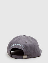 Load image into Gallery viewer, Good Worth Fish 6-Panel Cap - Grey
