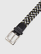 Load image into Gallery viewer, Hone Woven Plait Belt - Green
