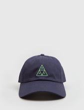 Load image into Gallery viewer, HUF Trip Tri Curved Peak Cap - Navy
