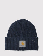 Load image into Gallery viewer, Carhartt Anglistic Beanie Hat - Navy Heather
