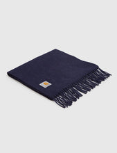 Load image into Gallery viewer, Carhartt Clan Wool Scarf - Navy Heather
