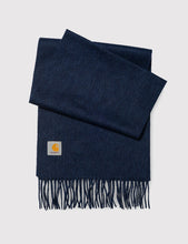 Load image into Gallery viewer, Carhartt Clan Wool Scarf - Navy Heather
