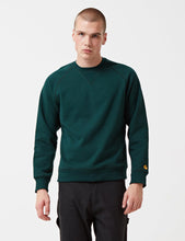 Load image into Gallery viewer, Carhartt Chase Sweatshirt - Parsley Green
