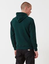 Load image into Gallery viewer, Carhartt Hooded Chase Sweatshirt - Parsley Green
