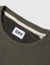 Load image into Gallery viewer, Edwin Long Sleeve Terry T-Shirt - Olive Green
