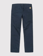 Load image into Gallery viewer, Carhartt Johnson Chino Pant (Regular) - Navy Blue Rinsed
