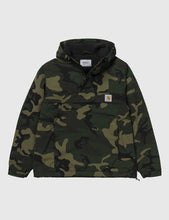Load image into Gallery viewer, Carhartt Nimbus Half-Zip Jacket (Fleece Lined) - Camo Green
